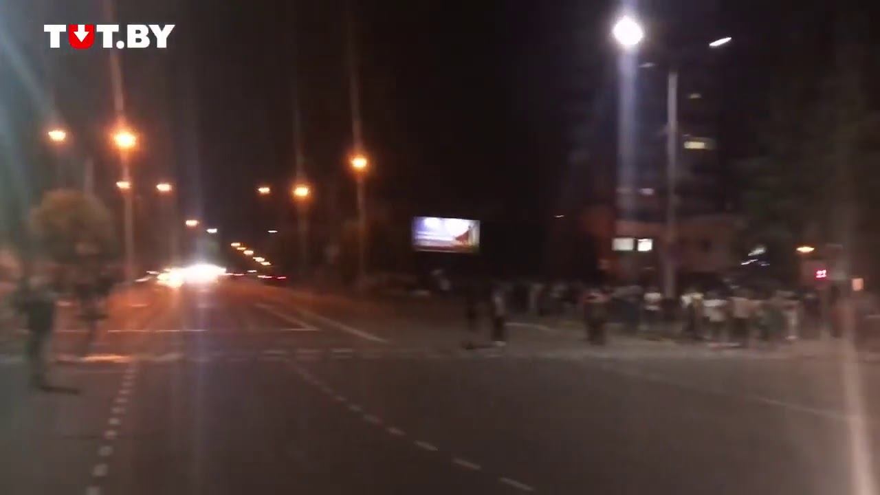 Колонна+протестующих+в+Новополоцке+10+августа