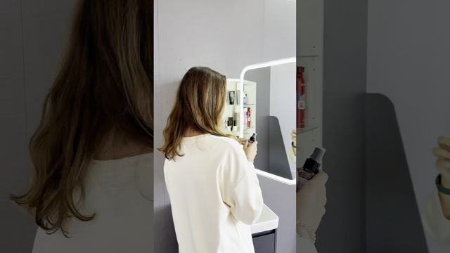 Обзор зеркального шкафа Cosmetic Light 60 с функцией приближения от ALAVANN!