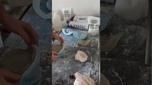 Форма для гипса. Пепельница - шкатулка череп пирата.