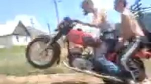 В Дыбы На Мотоцикле Иж Юпитер 5