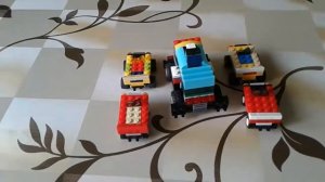 Робот трансформер из lego машинок