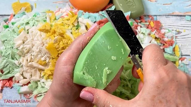 ASMR soap cutting Relaxing sounds АСМР мыло Резка мыла Релакс #relaxtime