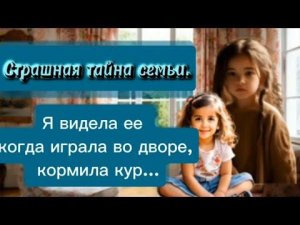 Страшная тайна семьи. #истории #жизненныеистории #историиизжизни #дослез #мистика #мистикавмоейжизн