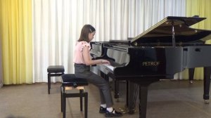 К.Черни Этюд №11, ор. 299. Исполняет Чуракова Мария, 10 лет, 4 кл