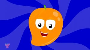 Ten Little Fruits  Kindergarten Rhyme for Kids Learning by Crayons