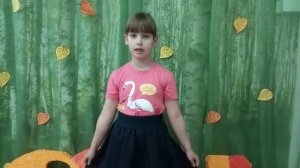 Золотова Александра,  6 лет, стихотворение «Колыбельная для мамы» И. Черницкая