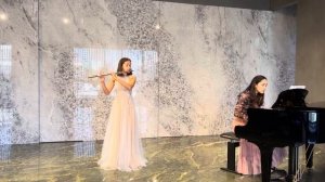 С.Шаминад, Концертино; Шубина Евгения(флейта), А.Эрдыниева(рояль).