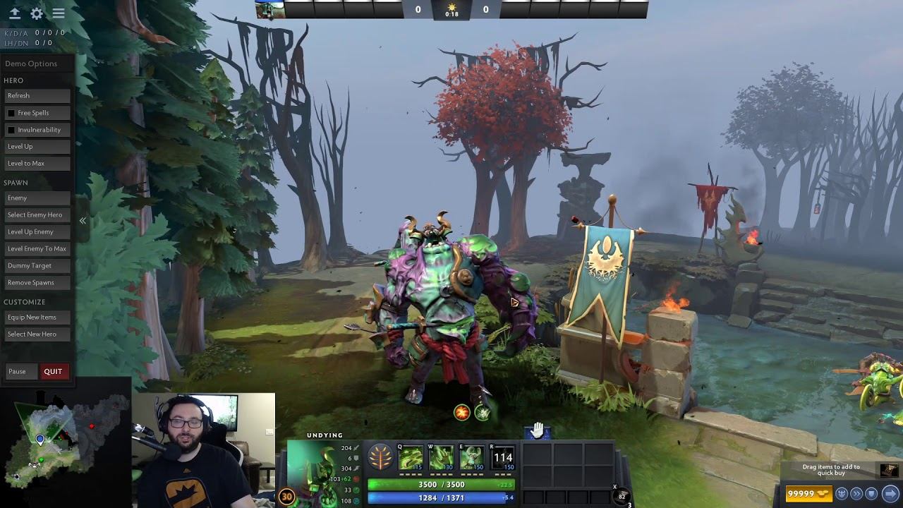 Dota 2 Undying Golem - Treasure of Unbound Majesty смотреть онлайн