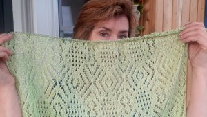 Летняя ажурная кофточка