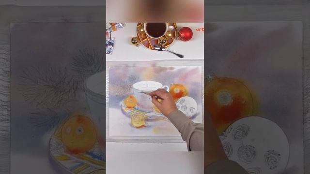 💝 5 причин влюбиться в технику акварели «по-мокрому»