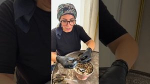 классика Азербайджанской кулинарии, самые вкусны маринованные баклажаны.  Badımcan turşusu.