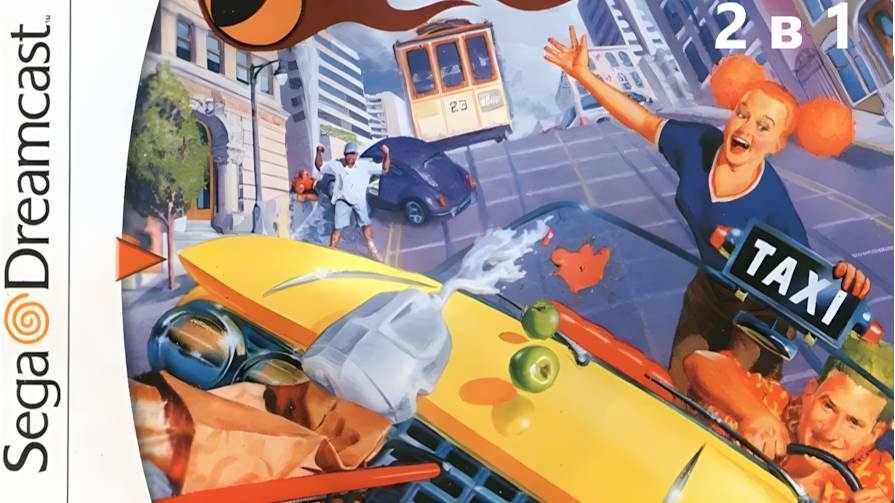 2in1 Crazy Taxi, Crazy Taxi 2 (RGR Studio)