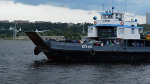 Чайки в полете над водой.