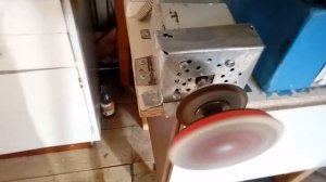 Наждак от стиралки с дисками от болгарки!