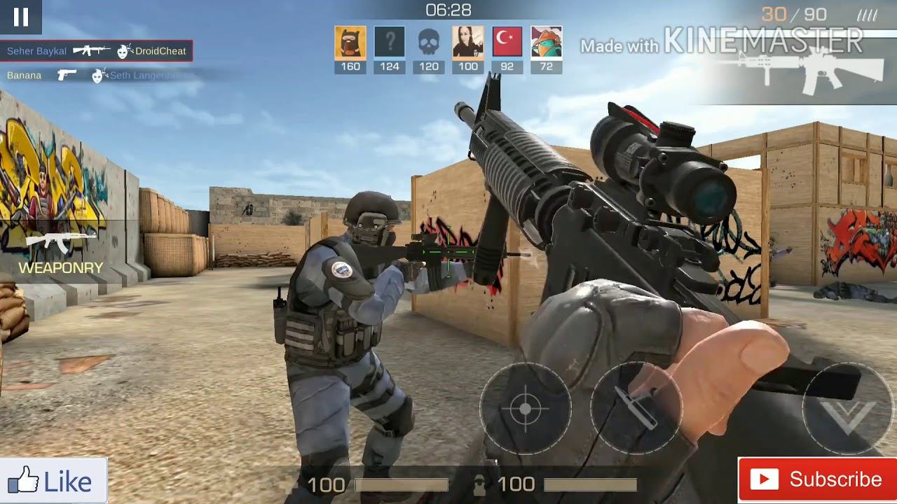 Standoff 2 gameplay video of Android/iOS High graphics fps multiplayer game same like CS:GO смотреть онлайн