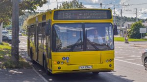 Поездка на автобусе МАЗ-103.465 (ГОС.АК 4304-7) маршрут 124