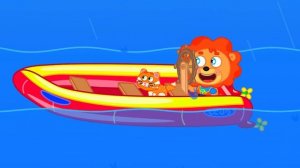 Маша и Леопольд. Огненные львы - Мультик для детей - Lion Family на русском