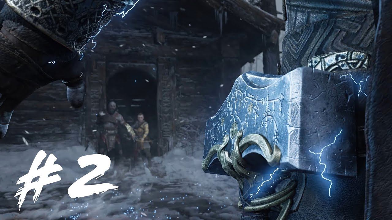 God of War ragnarok part2 kratos vs thor boss fight ps4 slim gameplay смотреть онлайн