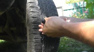 Как заклеить колесо жгутом