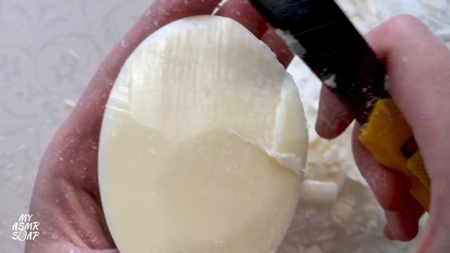 COSMIA soap/Cutting white soap/ASMR video# 416 смотреть онлайн