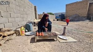 Nomadic Life: Ali’s Family Discharged from Hospital and Ceramic Tile Installation