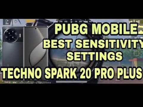 Techno Spark 20 Pro Plus full gyro PUBG mobile sensitivity settings | PUBG mobile graphics settings