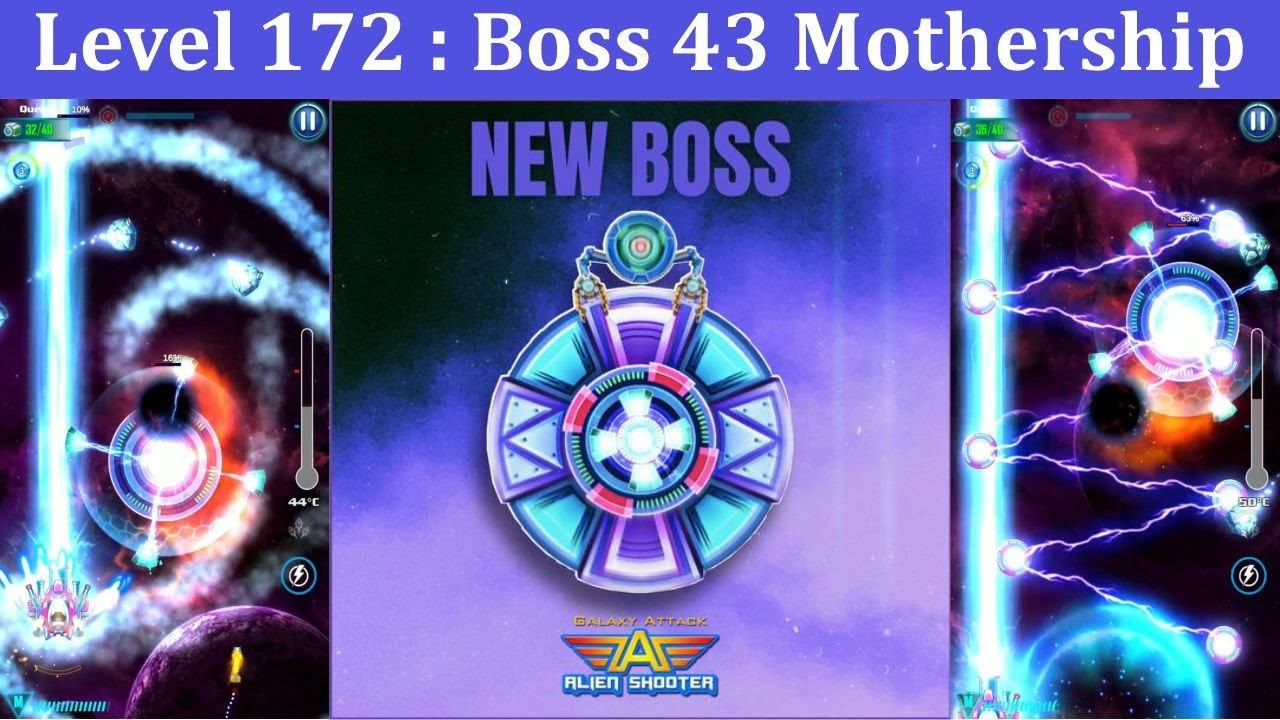 Galaxy Attack: Alien Shooter | Campaign Mode | Level 172 Full With New Updates | By Apache Gamers смотреть онлайн