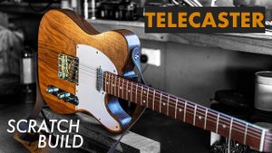 Telecaster из ореха | Создание электрогитар