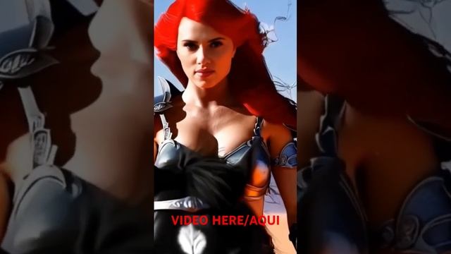 RED SONJA - SCARLETT VERSION #ai #scarlettjohansson #heavymetal