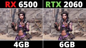 RX 6500 XT VS RTX 2060 - BENCHMARK TEST IN 14 GAMES