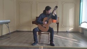 М. Джулиани - Соната До мажор, 3 часть. Исполняет - Глагольев Роман