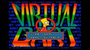 Прохождение игры : Virtual Bart . PC . Виртуальный Барт . Эмулятор ПК gens.