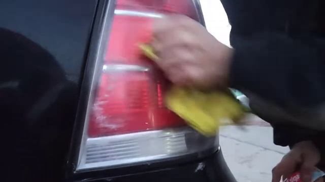 Убрать царапины с фары