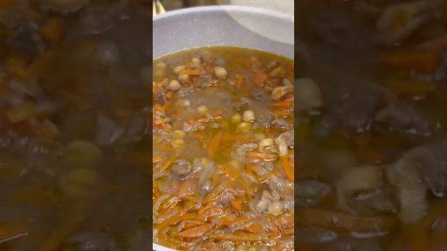 ПЛОВ с НУТОМ / ВКУСНЫЙ и РАССЫПЧАТЫЙ #рецепт #еда #плов