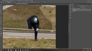 Как убрать лишний объект с фотографии. Фотошоп для начинающих.
