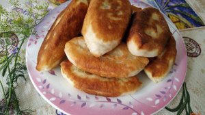 Жареные пирожки с грибами