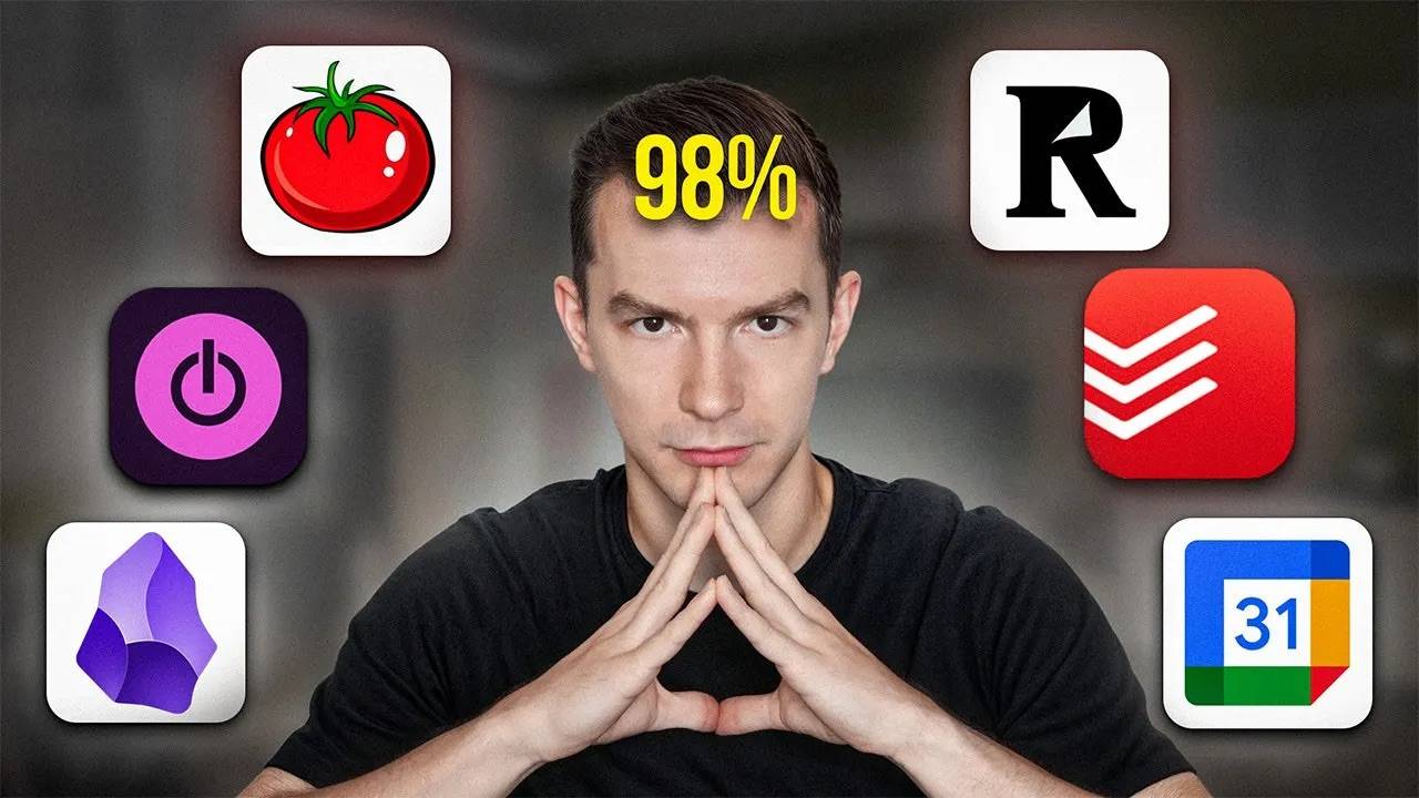 Я остаюсь продуктивным на 98% каждый день, благодаря ЭТИМ приложениям… смотреть онлайн