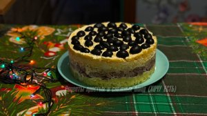 Еще один 🎄ПРАЗДНИЧНЫЙ САЛАТ. Из простых ингредиентов. Получается очень вкусно!