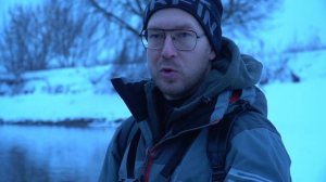 Поиск рыбы на Москве-реке. Ловля на спиннинг зимой
