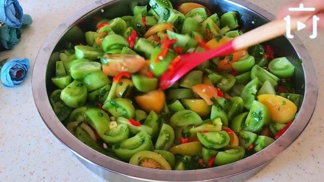 Bu benim favori tarifim ! Garantili turşu tarifi yeşil domates turşusu nasıl yapılır ?