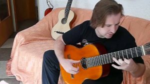 Russian Romance Дремлют плакучие ивы 7-strings guitar-played by Maxim Lysov