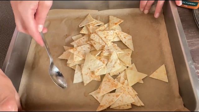 Начосы (чипсы) из лаваша. Проверка рецепта. смотреть онлайн