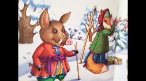 На улице жарко, вспомним зимнюю сказку. Рукавичка