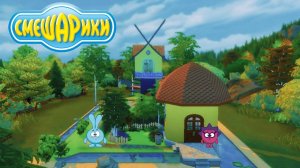 ts4_дом кроша и ёжика из мультика смешарики(строительство в симс 4)the sims 4