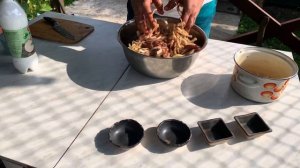Шашлык на айране