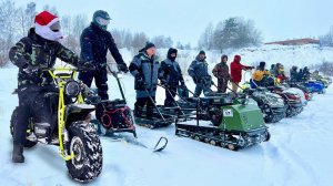 Фестиваль БИТВА МОТОБУКСИРОВЩИКОВ 2024 "СНЕЖНАЯ БИТВА" Часть 1