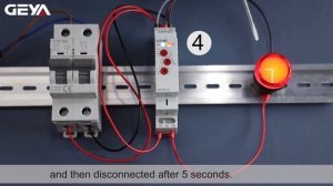 [04] How to use repeat cycle (starting on) time relay GRT8-M1 D-mode | Geya Electric