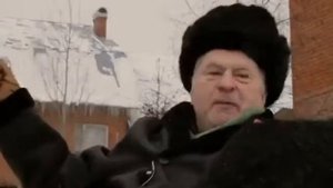 Жириновский обидел ослика!2011 г