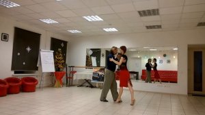 001  МИЛОНГА   Урок номер один   диагональная траспи шаги примитиво