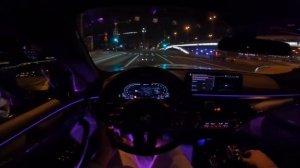 ПОКАТУШКИ ПО НОЧНОЙ МОСКВЕ!!!! BMW M5 CS!!!